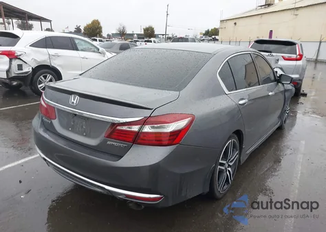 2016 Honda Accord Sport z USA, uszkodzony, nr VIN 1HGCR2F5XGA189926